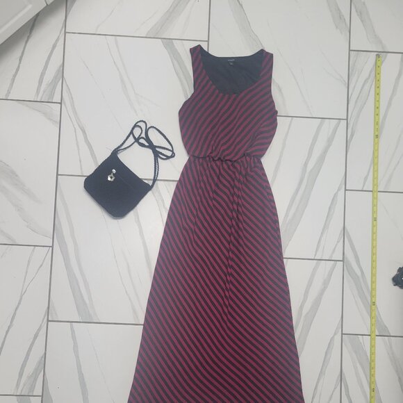 Vintage y2k black maxi dress by Espresso size small - Picture 1 of 7